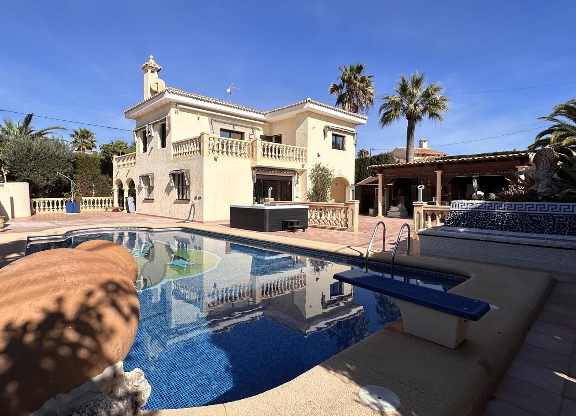 Luxury Villa - Pool, Hot Tub, Aircon, Tvs, Home Cinema, Office, Gbit Internet, Sports Equipment Κάλπε Εξωτερικό φωτογραφία